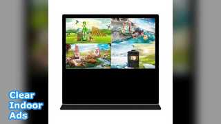 Wewnętrzne wyświetlacze Digital Signage wyświetlają cale