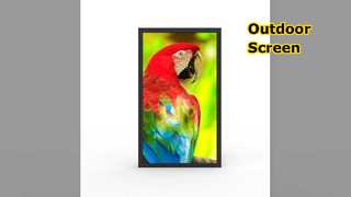 Wodoodporna reklama zewnętrzna Digital Signage 32 cali