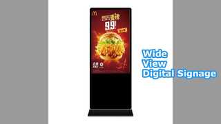 55-calowy wewnętrzny wyświetlacz Digital Signage 240 V