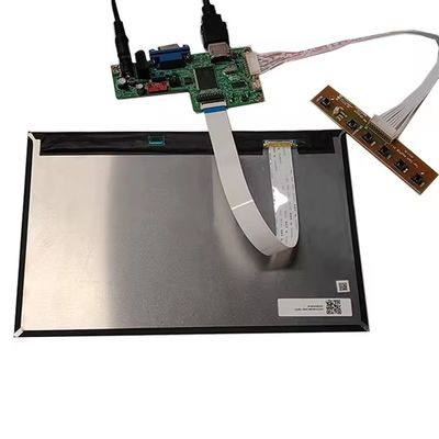 kupować 10.1 cali Ekran zewnętrzny oświetlenie 1000 cd/m2 1920*1080 współczynnik eDP wyświetlacz przemysłowy LCD monitor dotykowy online manufacture