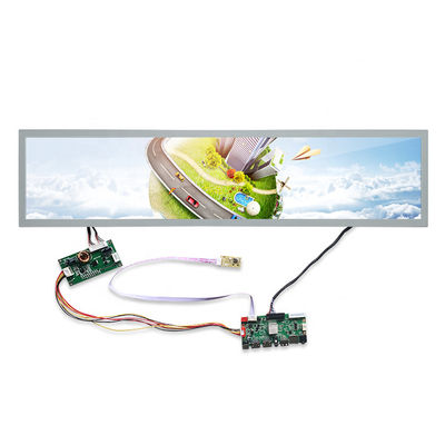 kupować 1366x256 LVDS Światło słoneczne Czytelny ekran dotykowy TFT LCD Panel wyświetlania 28 cali online manufacture