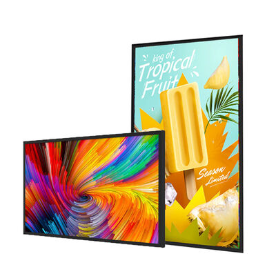 kupować 55 cali IP67 wodoodporna maszyna reklamowa LCD zewnętrzna o wysokiej jasności 4000nits do sygnalizacji cyfrowej produkcja online