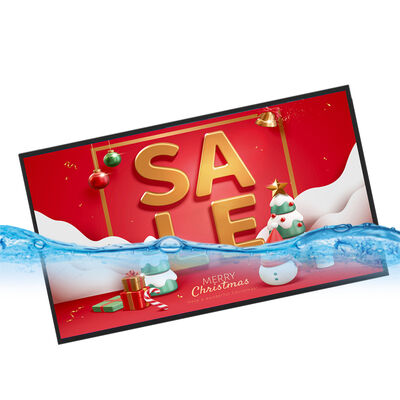 kupować 55 cali IP67 wodoodporny 4000 cd/m2 Jasność Ekstrenny aparat reklamowy LCD do sygnalizacji cyfrowej produkcja online
