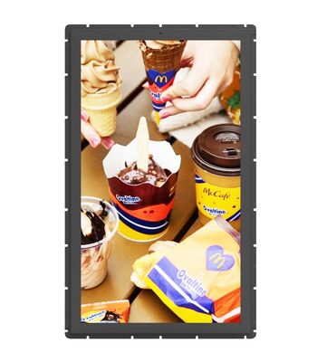 32-calowy zewnętrzny wyświetlacz LCD z 2000cd/m2 Jasność 1920x1080 rozdzielczość i pojemnościowy ekran dotykowy